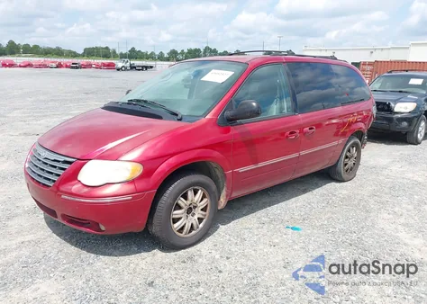 2005 Chrysler Town & Country Touring из США, поврежденный, VIN 2C4GP54L55R530330